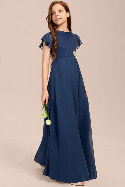 Robe Enfant Élégante Col Rond - gallery 1