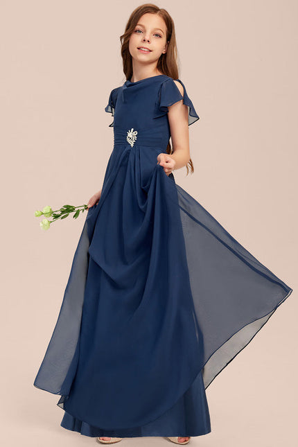 Robe Enfant Élégante Col Rond - gallery 7