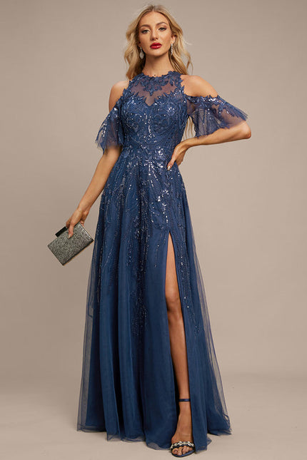 Robe De Soirée Pailletée Chic - gallery 2