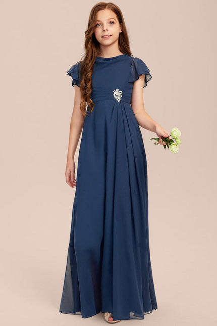 Robe Enfant Élégante Col Rond - gallery 6