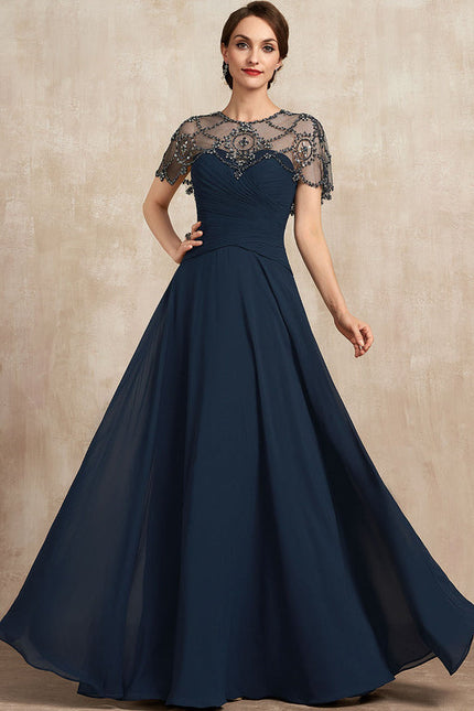 Robe Élégante Mère Mariée Illusion