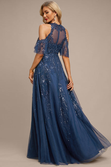 Robe De Soirée Pailletée Chic - gallery 6