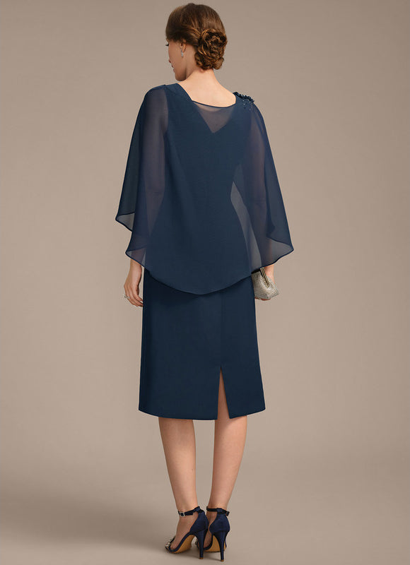 Robe Élégante Mousseline Volants Nuit - gallery 4