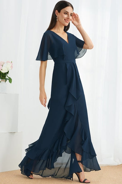 Robe Femme Bleu Marine Chic - gallery 1