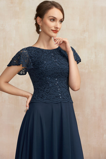 Robe Élégante Mère Mariée Dentelle - gallery 1