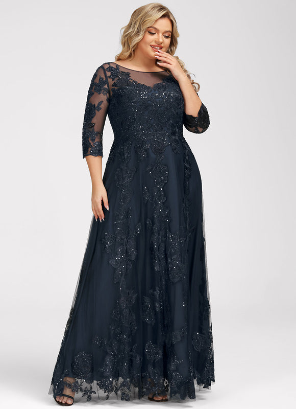 Robe Éblouissante Mère Mariée Paillettes - gallery 9