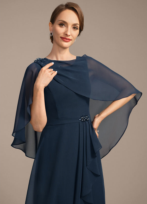 Robe Élégante Mousseline Volants Nuit - gallery 2