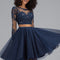 Robe Tulle Courte Élégante Nuit