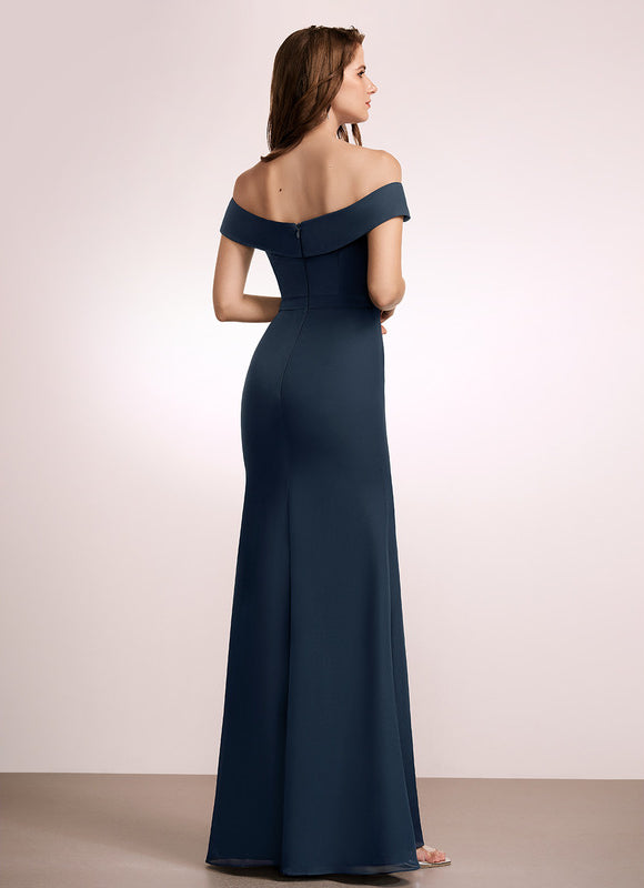 Robe Élégante Épaule Dénudée Chic - gallery 3