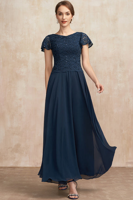 Robe Élégante Mère Mariée Dentelle