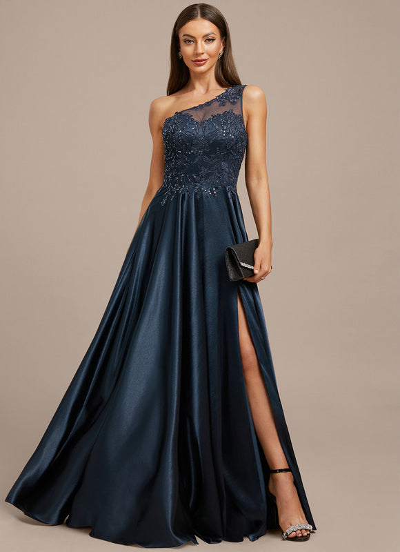 Robe Longue Femme Bleu Marine