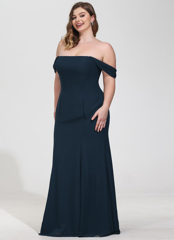 Robe Sirène Épaule Dénudée Chic - gallery 9