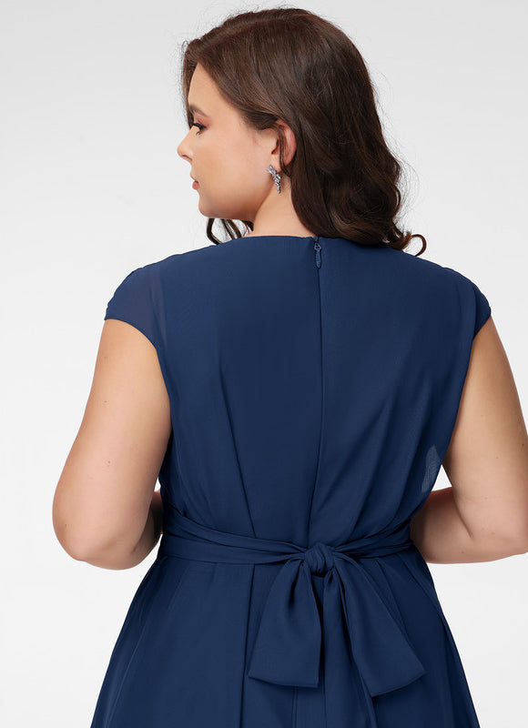 Robe Cocktail Volants Chic Nuit - gallery 8