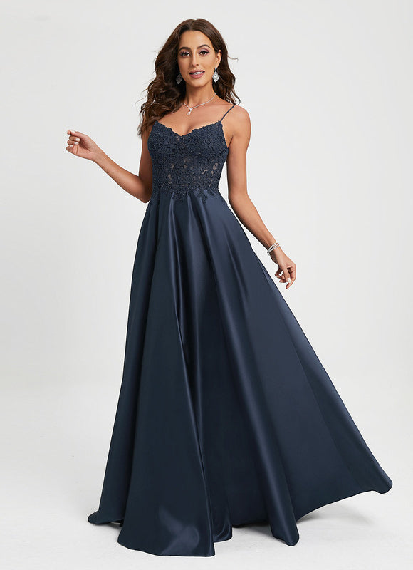 Robe De Bal Satinée Chic Élégante - gallery 3