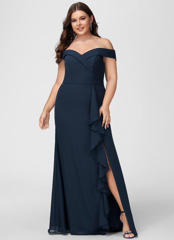 Robe Élégante Épaule Dénudée Chic - gallery 6