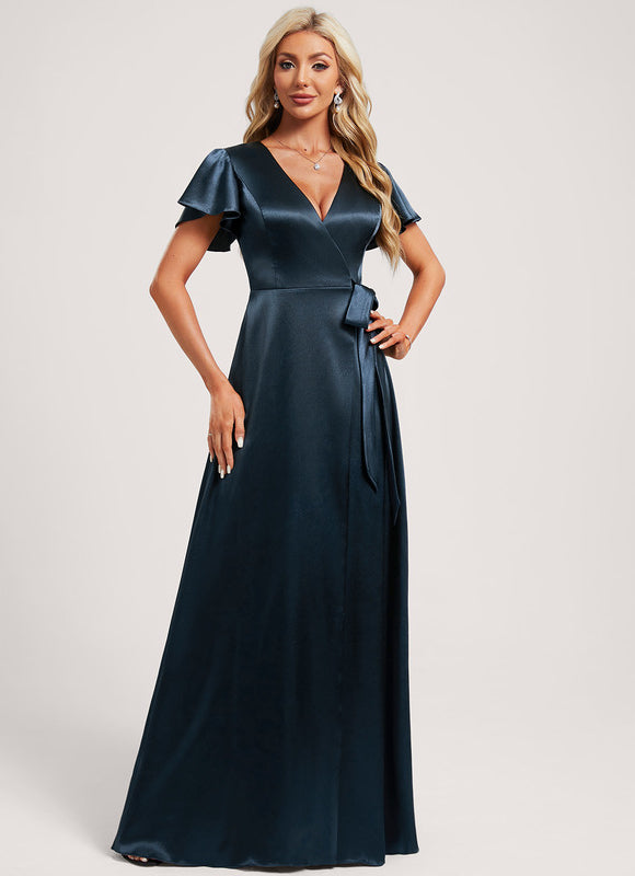 Robe Empire Bleu Marine - gallery 2