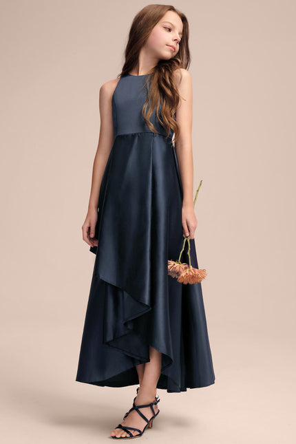 Robe Trapèze Satinée Enfant Élégante - gallery 1