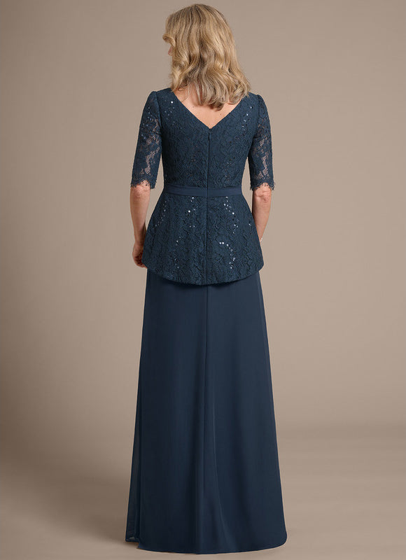 Robe Élégante Mère Mariée Paillettes - gallery 6