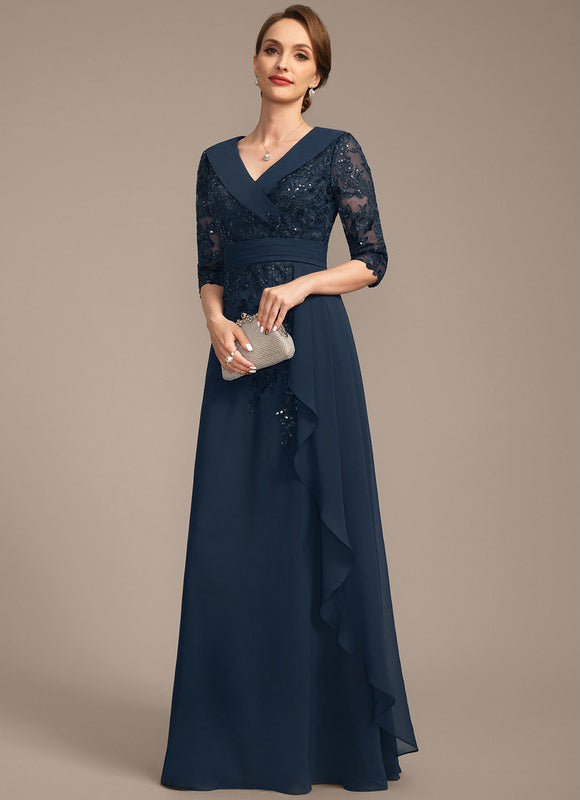 Robe Élégante Mère Mariée Paillettes - gallery 2