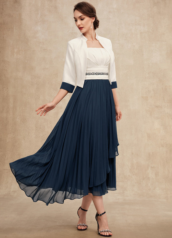 Robe Élégante Mère Mariée Chic