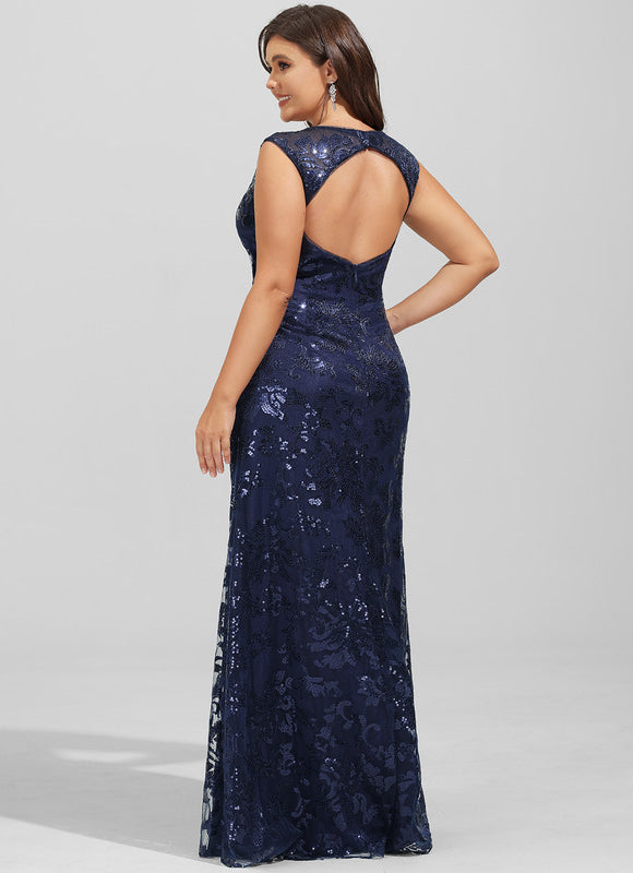 Robe De Soirée Pailletée Élégante - gallery 9