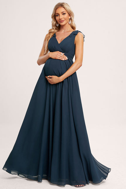 Robe Mousseline Maternité Élégante - gallery 3