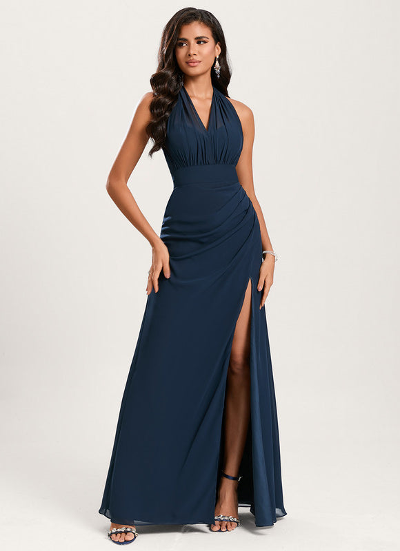 Robe Élégante Mousseline Multi-Styles - gallery 3