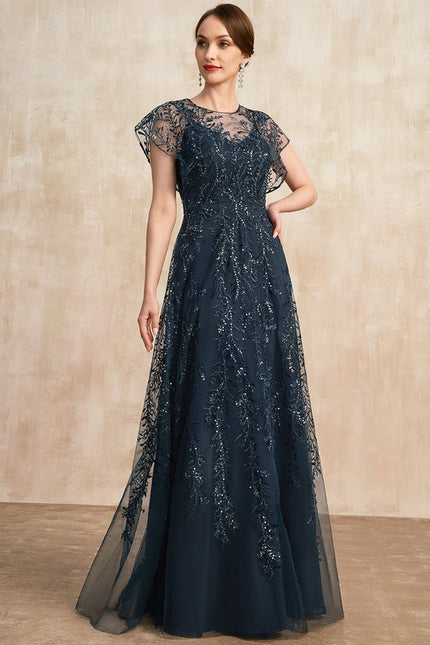 Robe Éblouissante Mère Mariée Paillettes - gallery 2