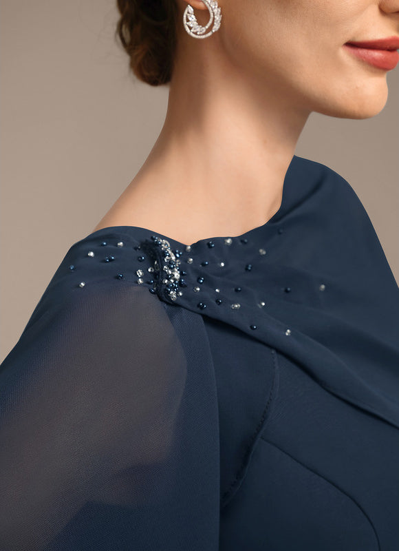 Robe Élégante Mousseline Volants Nuit - gallery 5