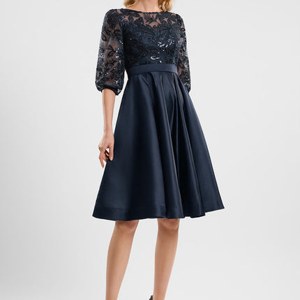 Robes Habillees Bleu Marine