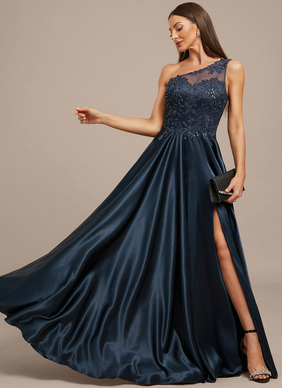 Robe Longue Femme Bleu Marine - gallery 3