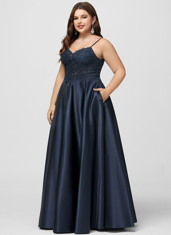 Robe De Bal Satinée Chic Élégante - gallery 8
