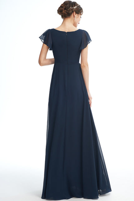 Robe Grossesse Bleu Marine - gallery 2