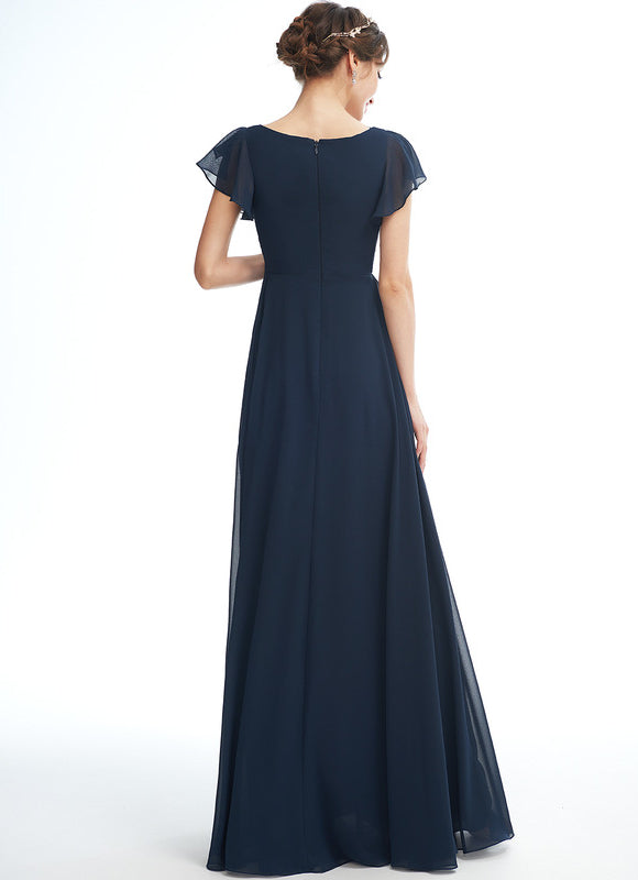 Robe Grossesse Bleu Marine - gallery 2