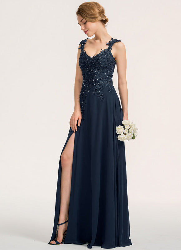 Robe Élégante Col Cœur Paillettes - gallery 2