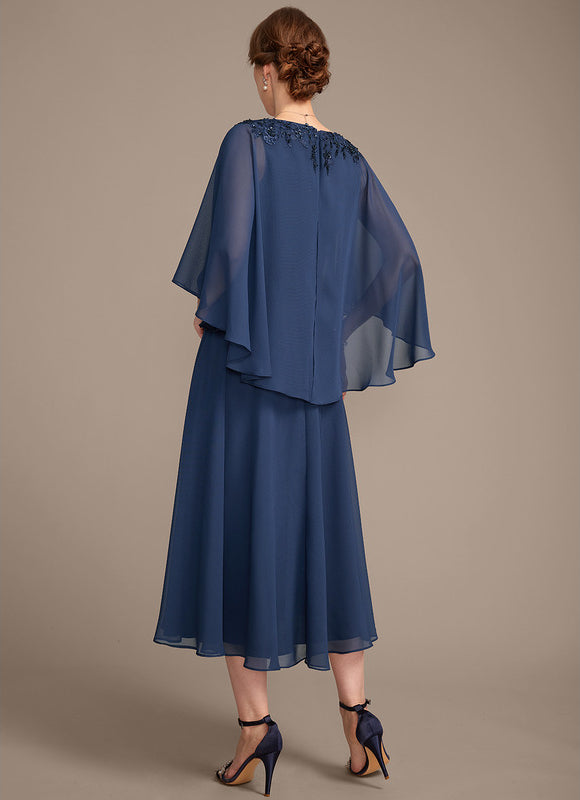 Robe Élégante Col V Paillettes - gallery 6