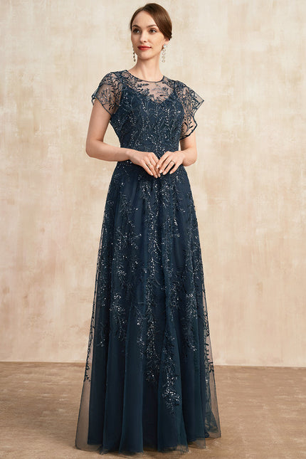 Robe Éblouissante Mère Mariée Paillettes - gallery 6