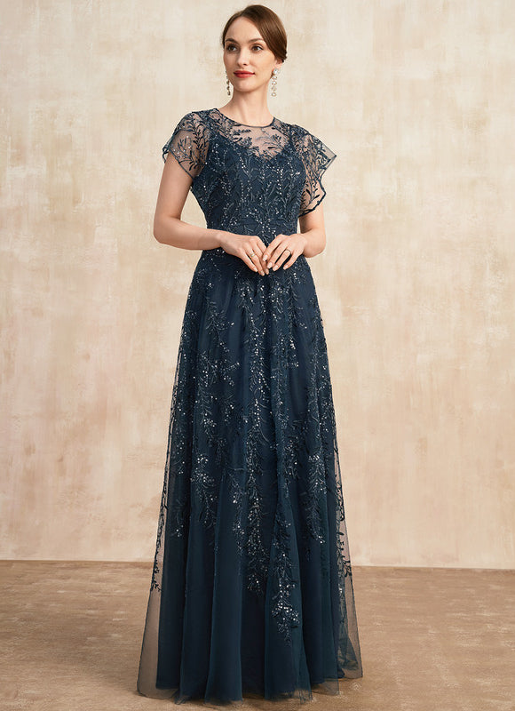 Robe Éblouissante Mère Mariée Paillettes - gallery 6