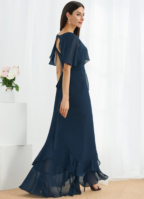 Robe Femme Bleu Marine Chic - gallery 4