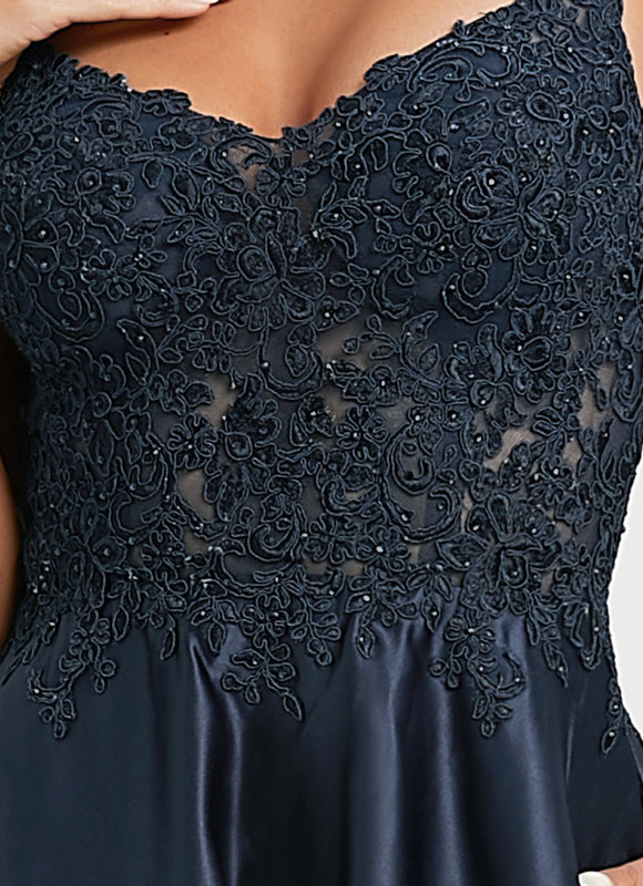 Robe De Bal Satinée Chic Élégante - gallery 5