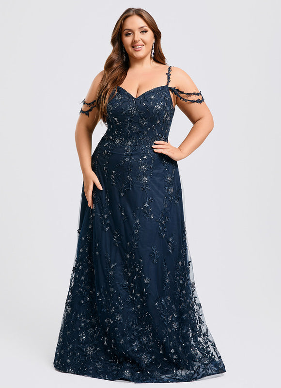 Robe De Bal Élégante Pailletée - gallery 7