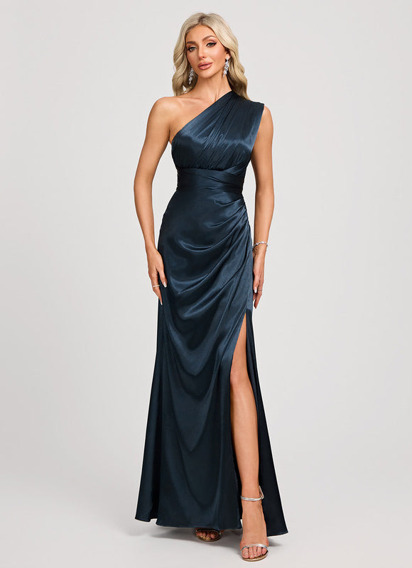 Robe Bleu Marine Décolleté Dos - gallery 8