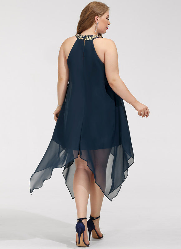 Robe Cocktail Étoilée Chic Nuit - gallery 7