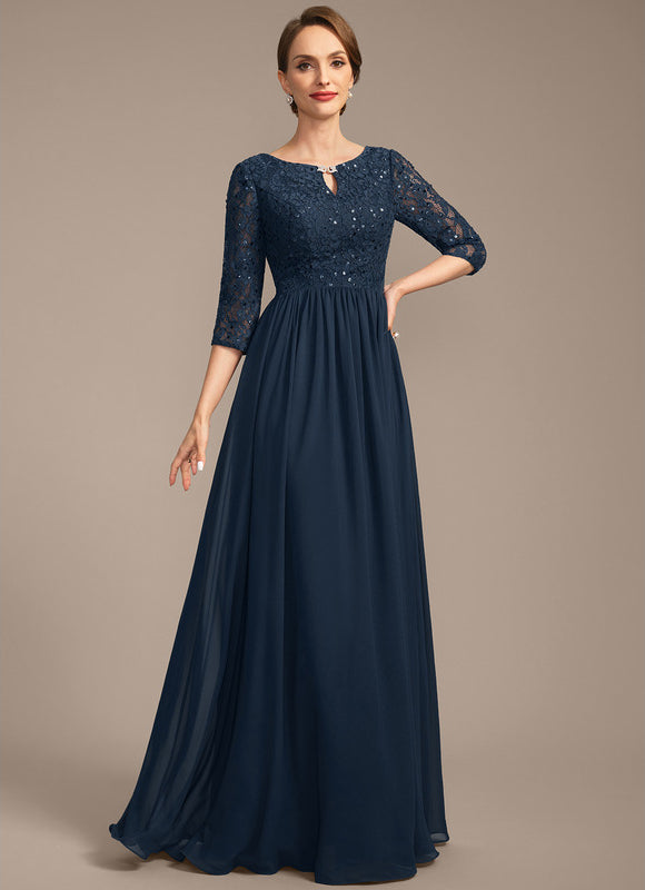 Robe Longue Mère Mariée Élégante - gallery 4