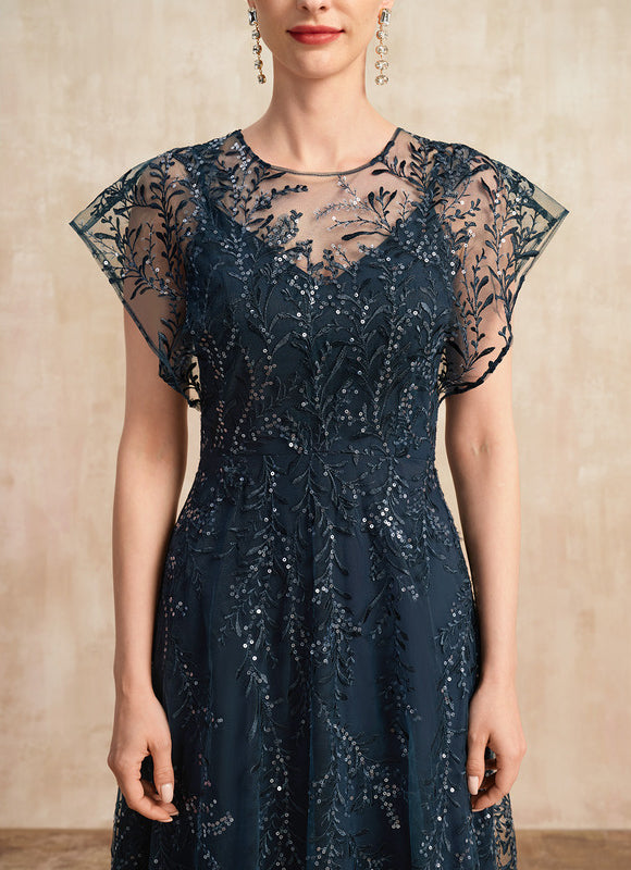 Robe Éblouissante Mère Mariée Paillettes - gallery 4