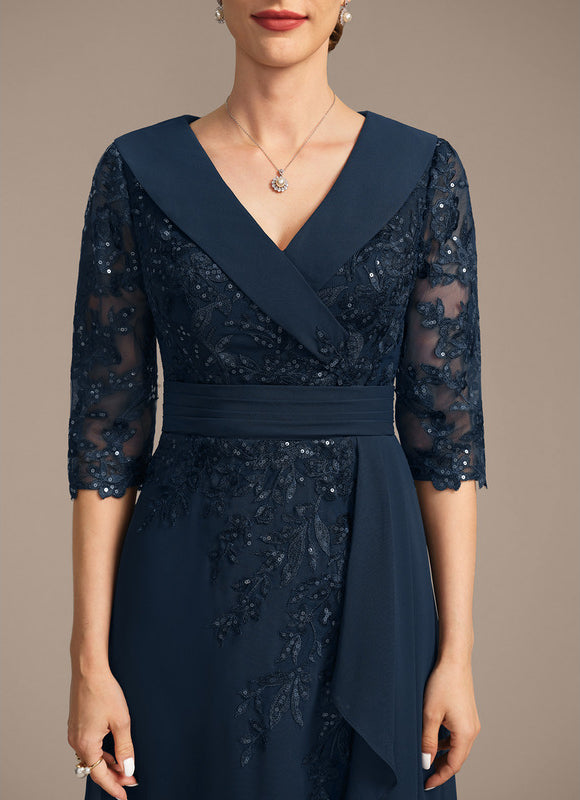 Robe Élégante Mère Mariée Paillettes - gallery 6