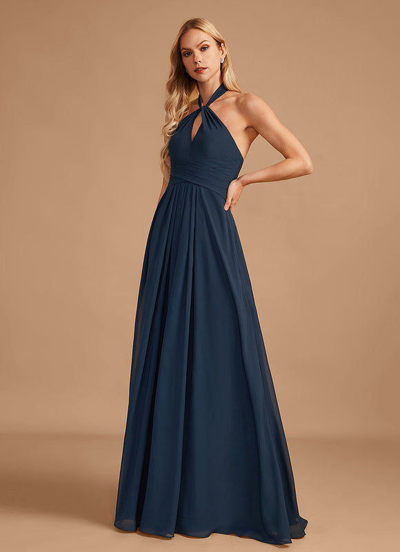 Robe Longue Licou Chic Élégante