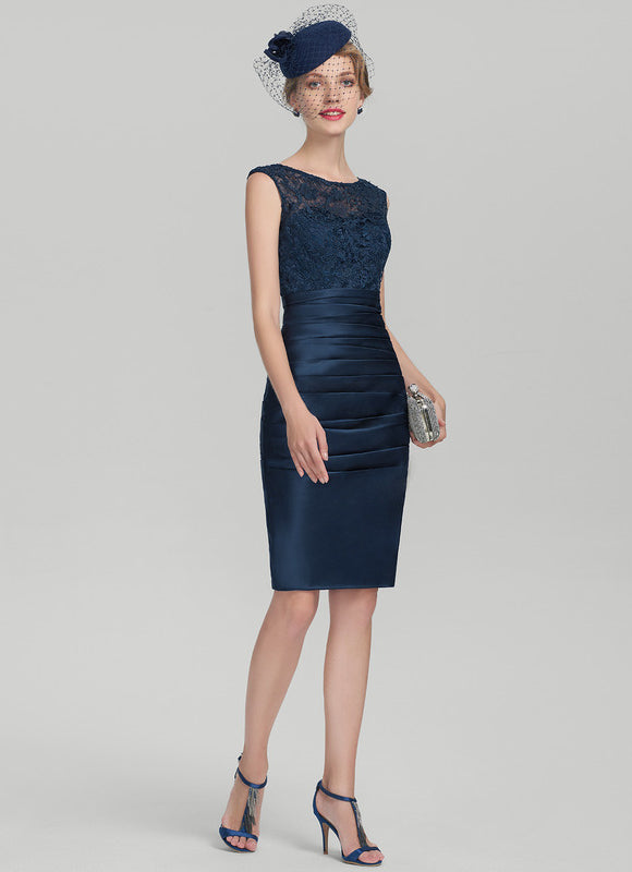 Robe Élégante Mère Mariée Satinée - gallery 4