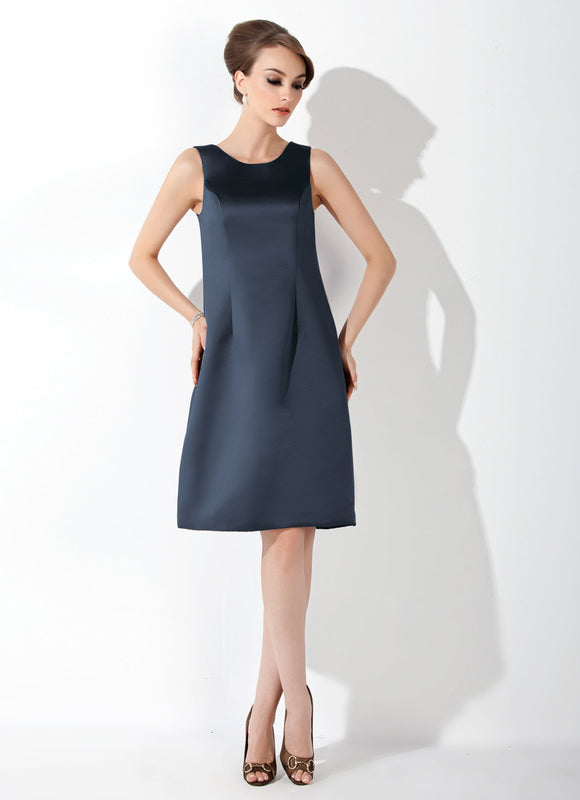 Robe Élégante Mère Mariée Satinée - gallery 6