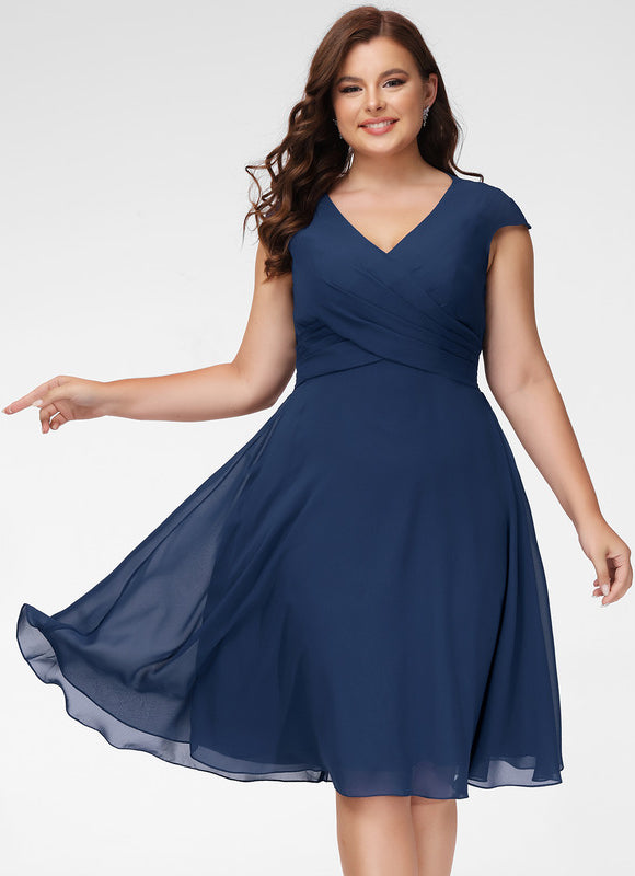 Robe Cocktail Volants Chic Nuit - gallery 4